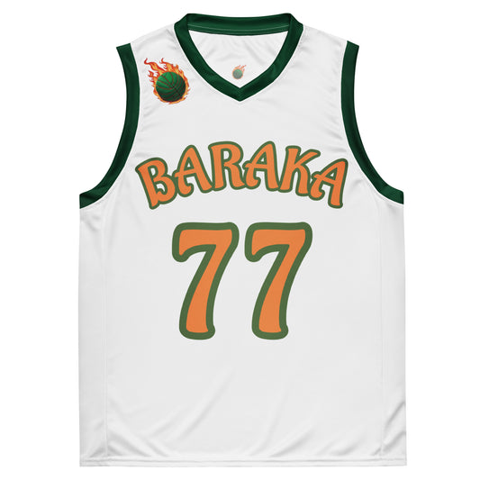 Flaming Basketball Jersey