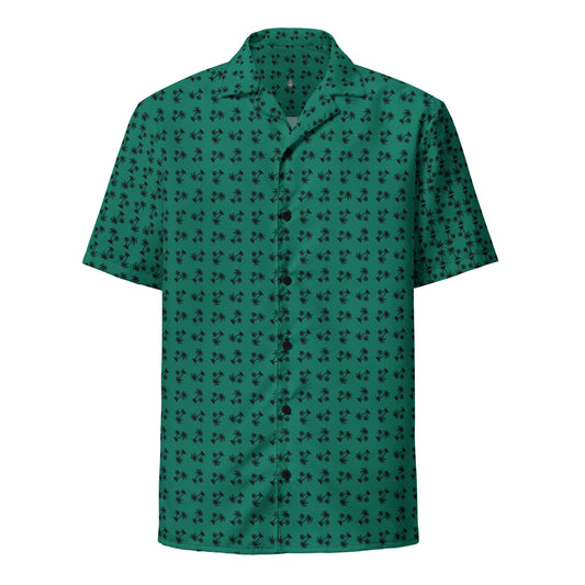 Palm Trees Button UP