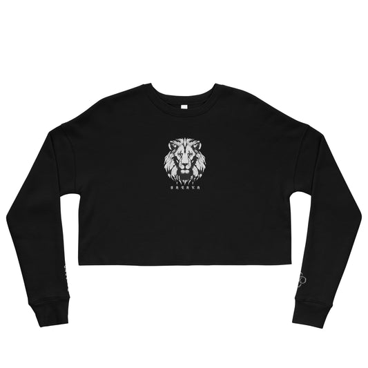 Infinite Lion Crop Sweatshirt